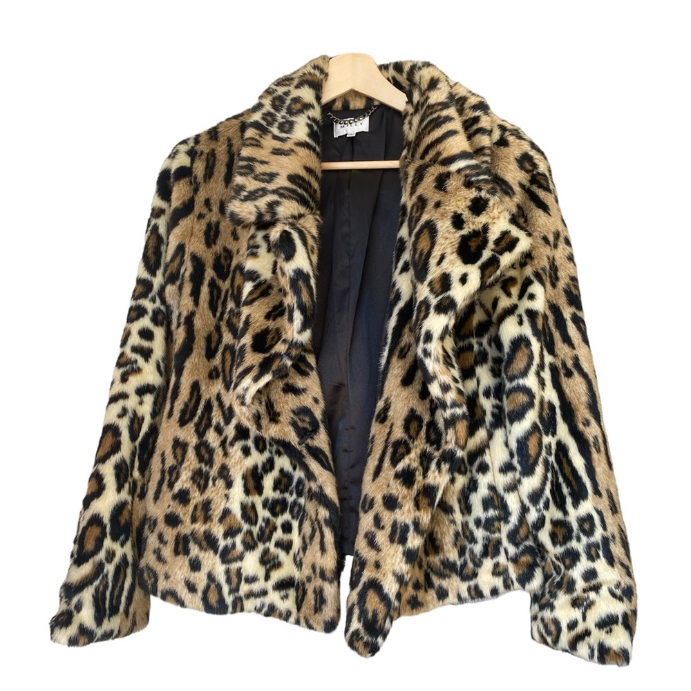 Milly Leopard Print Jacket - Picture 2 of 7
